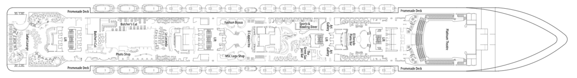 MSC Cruises, MSC Preziosa, Deck 7 - Rubino.png